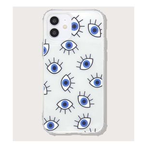Clear Evil Eye iPhone Case